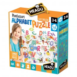 Puzzle alfabet 3D Headu